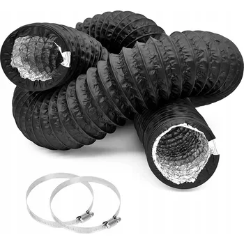 Klimatizace EXTERNÍ VÝFUKOVÁ TRUBKA PRO PŘENOSNÉ KLIMATIZACE, VĚTRACÍ HADICE 100MM 5M