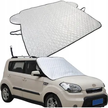 autokoberec Ochranná protimrazová termoizolační podložka na čelní sklo auta - XL