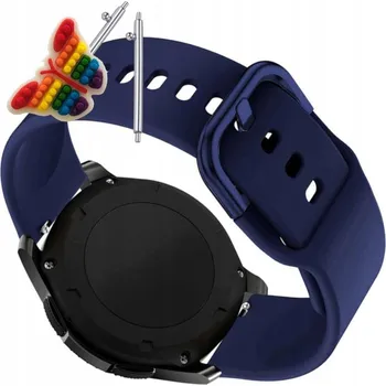 Pouzdro na mobilní telefon Pásek Řemínek pro Zeblaze Btalk, Silikon, tmavě modrá smyčka, nastavitelný