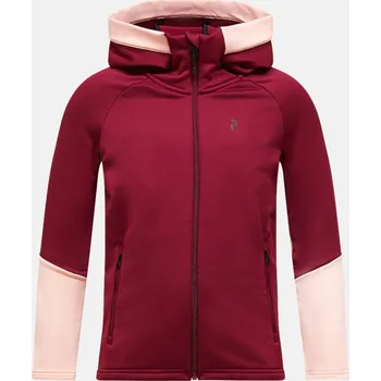 Dívčí mikina MIKINA PEAK PERFORMANCE JR RIDER ESSENTIALS ZIP HUE SHADOW VERTICAL ZENITH