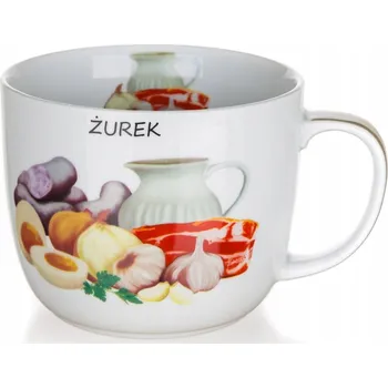 Hrnek Banquet s receptem, keramický hrnek 730 ml