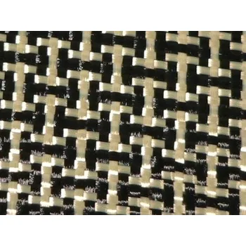 Laminovací fólie Laminovací Kevlar Aramid/Uhlíková laminovací tkanina 164 g/m2 plátno