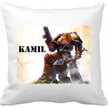 Polštář Polštář filmový, herní, knižní, komiksový, hudební Warhammer 40k 40 x 40 cm