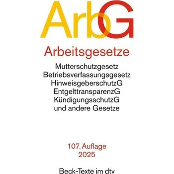 Arbeitsgesetze. ArbG