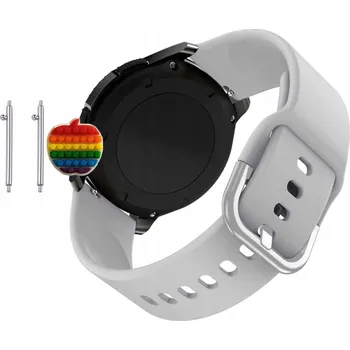 Pouzdro na mobilní telefon Pásek Řemínek pro Zeblaze Ares 3 Plus, Silikon Šedý Poutko, nastavitelný