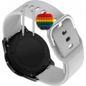 Pouzdro na mobilní telefon Řemínek Řemínek pro Garett Kids Sun Pro 4, Silikonový Šedý Smyčka, nastavitelný