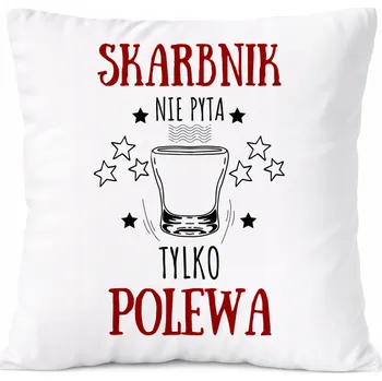Obraz Polštář pro alkoholika jako Dárek s potiskem bílý PoliDraw