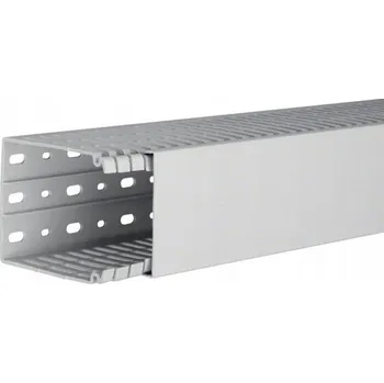 kabelová chránička Bezhalogenový kabelový žlab HA7 80x100mm světle šedý HA7100080 2m