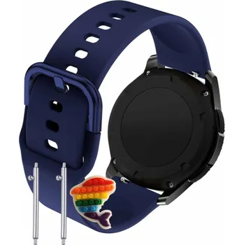 Pouzdro na mobilní telefon Pásek Řemínek pro Bedee P22, Silikon, tmavě modrá smyčka, nastavitelný