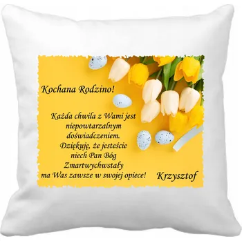 Polštář Velikonoce Polštář s motivem filmu, hry, knihy, komiksu, hudby 40 x 40 cm