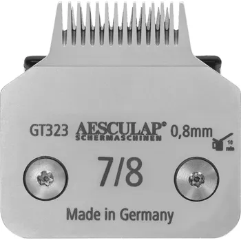 Stříhací hlavice (nůž) pro strojky, systém SnapOn, č. 7/8, 0,8 mm, Aesculap