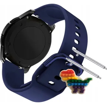 Pouzdro na mobilní telefon Řemínek Řemínek pro Motorola Moto Watch 100, Silikonový Tmavě Modrý Smyčka