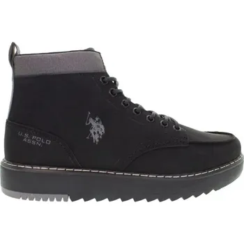 Pánské polobotky Pánská volnočasová obuv U.S. POLO ASSN. LONDON 40 Černá, Šedá