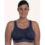 Dámská sportovní podprsenka Extreme control 5567 371 Blue iris - Anita tmavě modrá 75H