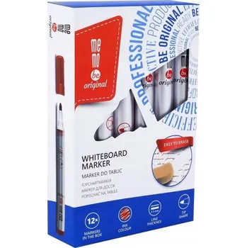 Popisovač na bílou tabuli černý Memobe 1 ks