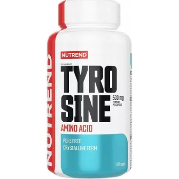 Tyrosin 500 mg Nutrend Podporuje Metabolismus, Proti Únavě, Podpora Hubnutí 120 kapslí