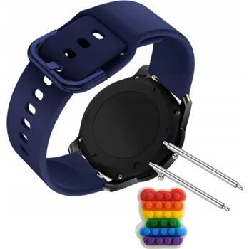 Pouzdro na mobilní telefon Pásek Řemínek pro Chytré Hodinky LW36, Silikon, tmavě modrá smyčka, nastavitelný