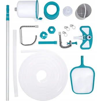 Sada na čištění bazénu vysavač, skimmer 4v1 Deluxe Bestway