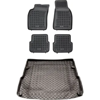 autokoberec Sada koberců a rohože pro Audi A6 III C6 2008-2011