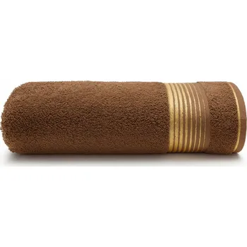 OSUŠKA bavlněná VELKÁ osuška MONTREAL SPA HOTELOVÁ 70x140 Hnědá