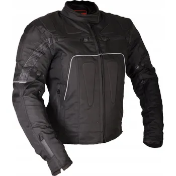 Moto bunda Dámská textilní motocyklová bunda L&J Rypard Wolko Lady černá M