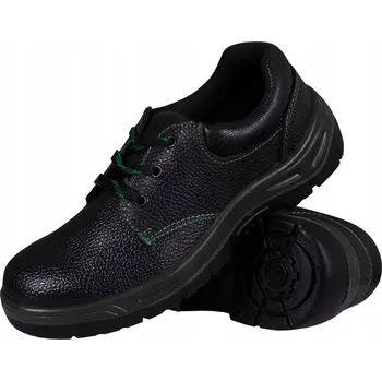 Pracovní obuv BEZPEČNOSTNÍ OBUV - REIS - BRSEMIREIS 51 ČERNO-ŠEDO-ZELENÁ