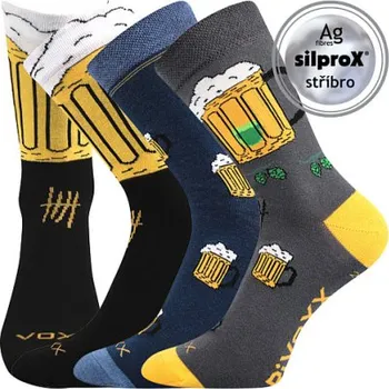 Pánské ponožky VoXX® PiVoXX Pánské trendy ponožky - 3 páry BM000000585900100295 mix Iiiii - 5 39-42 (26-28)