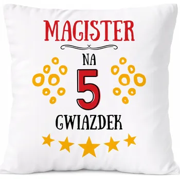 Obraz Dárek Polštář pro knihovníky s potiskem , bílý