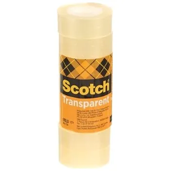 Lepicí páska Lepicí páska 3M Scotch 19mm x 15m 10 KUSŮ SADA