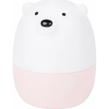 Sada na manikúru pro miminka 3m+, růžová, polární medvídek, 4 prvky