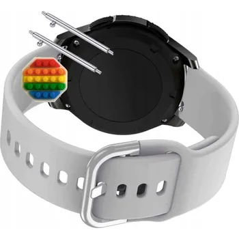 Pouzdro na mobilní telefon Pásek Řemínek pro Niceboy GTR 2, Silikon Šedý Poutko, nastavitelný