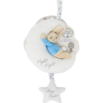 plyšák Rainbow Designs Limited Rainbow Plyšový hrací králíček Petr na dobrou noc