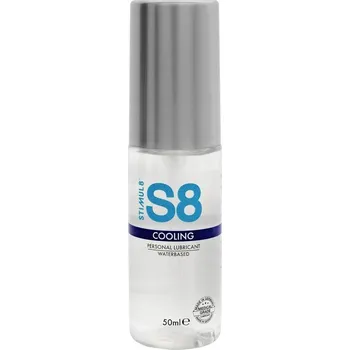 Lubrikační gel Gel vodní, bezbarvý, bez zápachu, hydratační, stimulační S8 bez chuti, 50 ml