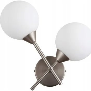 Nástěnné svítidlo Nástěnné svítidlo Italux šedé G9 5 W