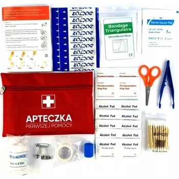 Lékárnička Lékárnička první pomoci Automobilová s vybavením 83 prvků