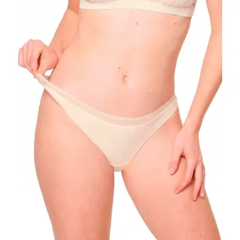 Dámské spodní prádlo Sloggi Dámské kalhotky Go Ribbed Brazil FIGI BAVLNA ORGANICKÁ R.M 2-PAK