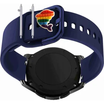 Pouzdro na mobilní telefon Řemínek Řemínek pro Bemi Ari, Silikonový Tmavě Modrý Smyčka, nastavitelný