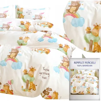 Povlečení Povlečení 160x200 3 dílů bavlněný satén AIDA komplet 2x povlak na polštář