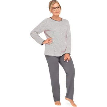 Pyžamo Martel 269 Aneta III délka/r M-3XL grafit M