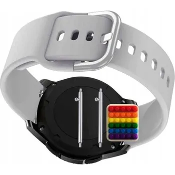 Pouzdro na mobilní telefon Řemínek Řemínek pro Quican IDW13, Silikonový Šedý Smyčka, nastavitelný