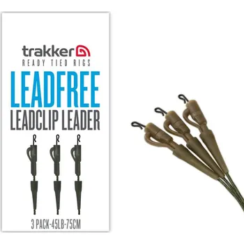 Trakker Leadfree Leadclip Leader 3 Pack (75 cm)