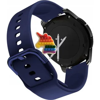 Pouzdro na mobilní telefon Pásek Řemínek pro Forever Look Me! 3 KW-520, Silikon, tmavě modrá smyčka