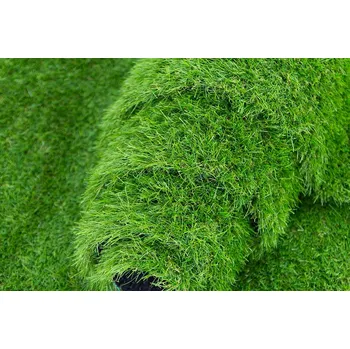 umělá květina UMĚLÁ TRÁVA MĚKKÁ HUSTÁ ZELENÁ NA BALKON, VEN, TERASU 100x150 cm