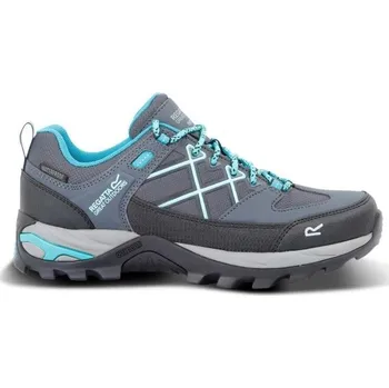 Dámská treková obuv Dámská treková obuv REGATTA OUTDOORS SAMARIS III LOW W 41 Šedá, Světle modrá, Bílá