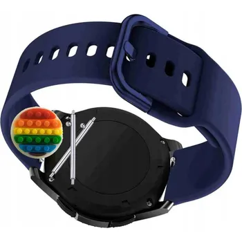 Pouzdro na mobilní telefon Pásek Řemínek pro Motast Chytré Hodinky P32E3, Silikon, tmavě modrá smyčka, nastavitelný