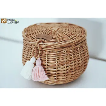 Úložný box Koš na hračky 16 x 11 cm, odstíny hnědé