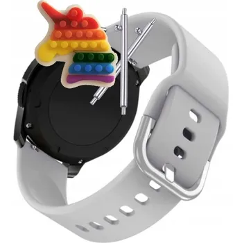 Pouzdro na mobilní telefon Řemínek Řemínek pro Niceboy WATCH GTX GPS, Silikonový Šedý Smyčka, nastavitelný