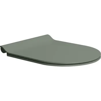 Sedátko na WC Sapho Pura, šedé, duroplast