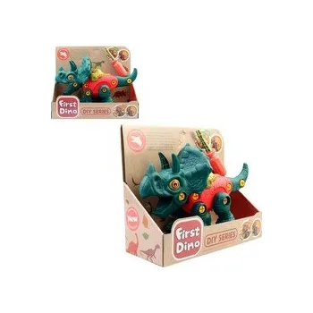 Figurka Dinosaurus k sestavení, s bateriemi