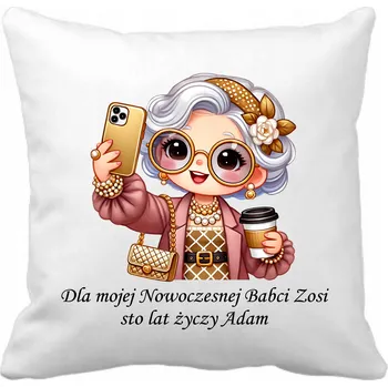 Polštář Polštář filmový, herní, knižní, komiksový, hudební Den Prarodičů 40 x 40 cm